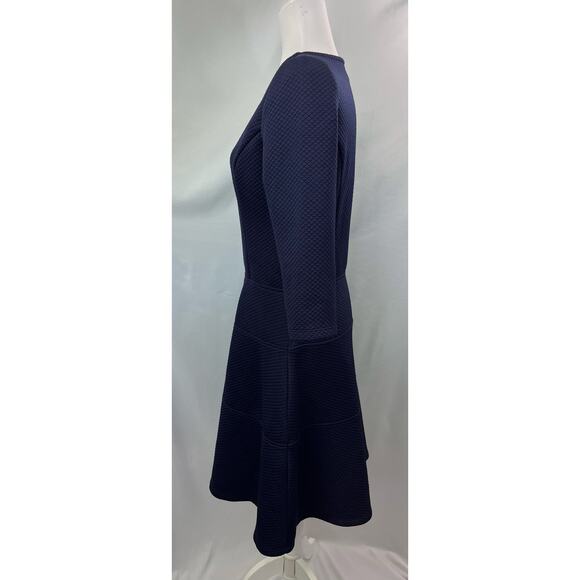 JM Studio Women’s Blue Knee Length Fit Flare Dress - Picture 3 of 7